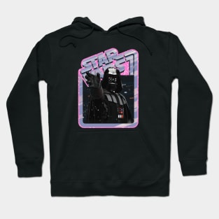 The Villain (pink starfield, original border) Hoodie